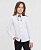 Блузка классическая со съемным бантом белая Button Blue, школьная форма для девочек  фото, kupilegko.ru